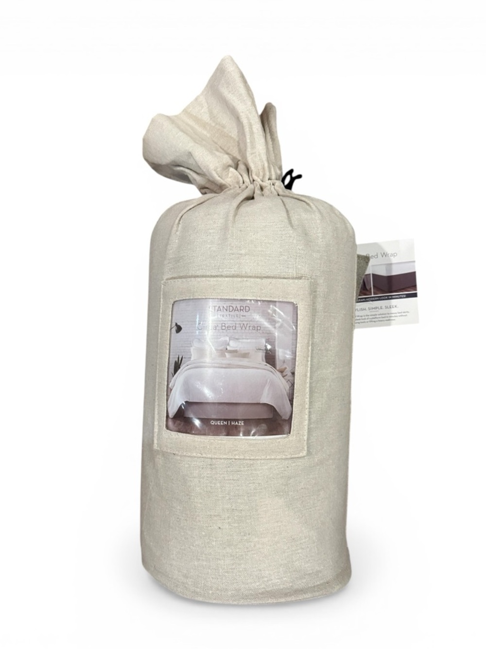 Standard Textile Circa Bed Wrap in Haze Queen